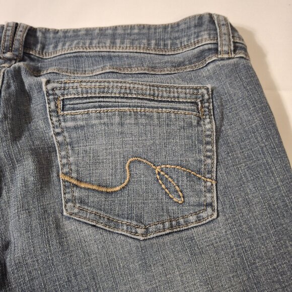 Vintage Denim Dynamite Hippie Low Rise Flare Bell Bottom Jeans Size 31 (Size 10) - Picture 10 of 16